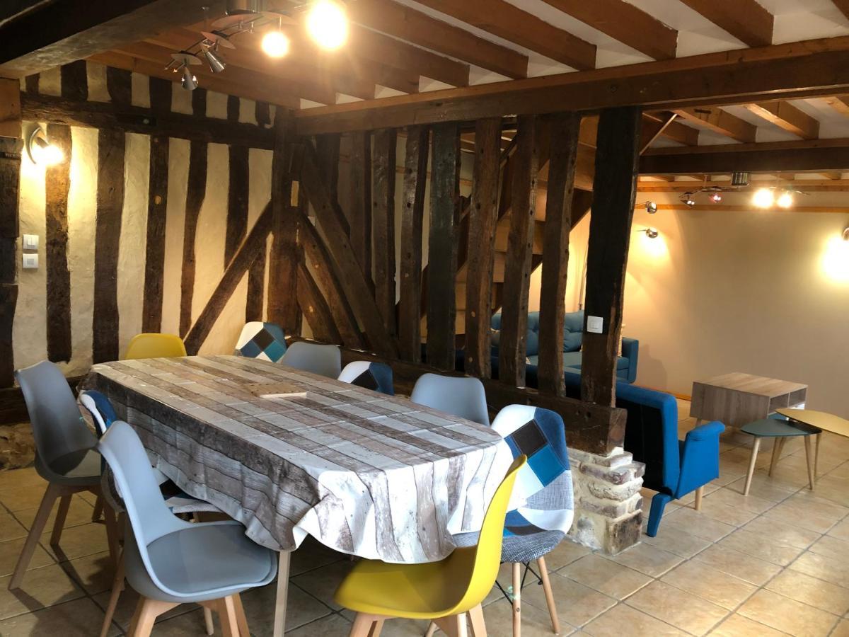 L'Etable Aux Gites Du Val Genneville Bagian luar foto