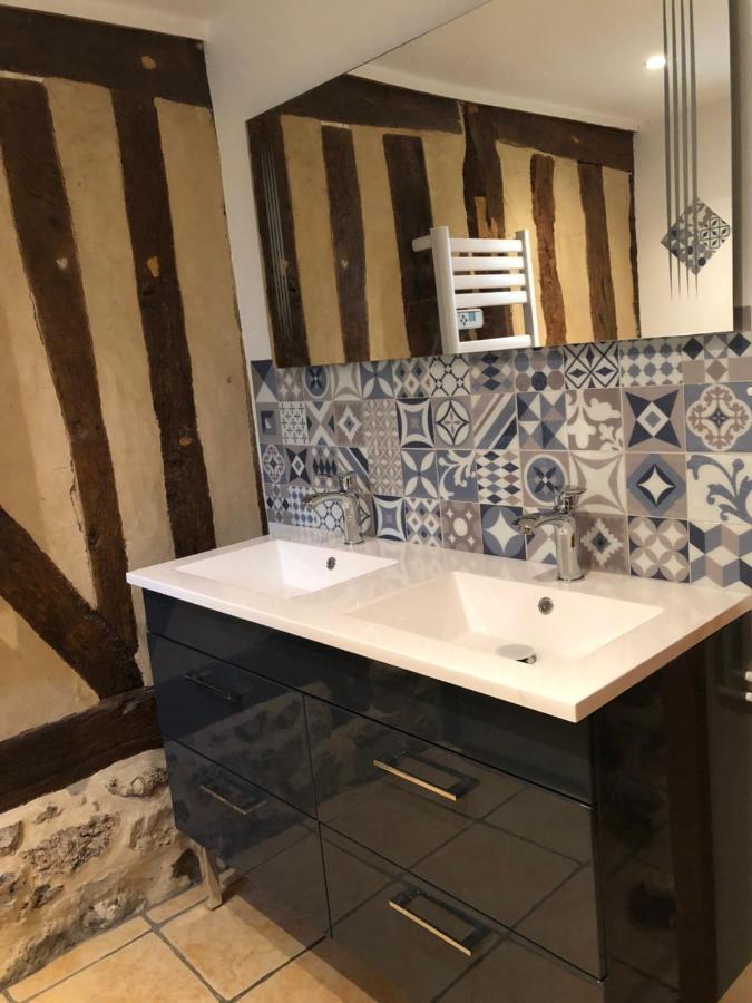 L'Etable Aux Gites Du Val Genneville Bagian luar foto
