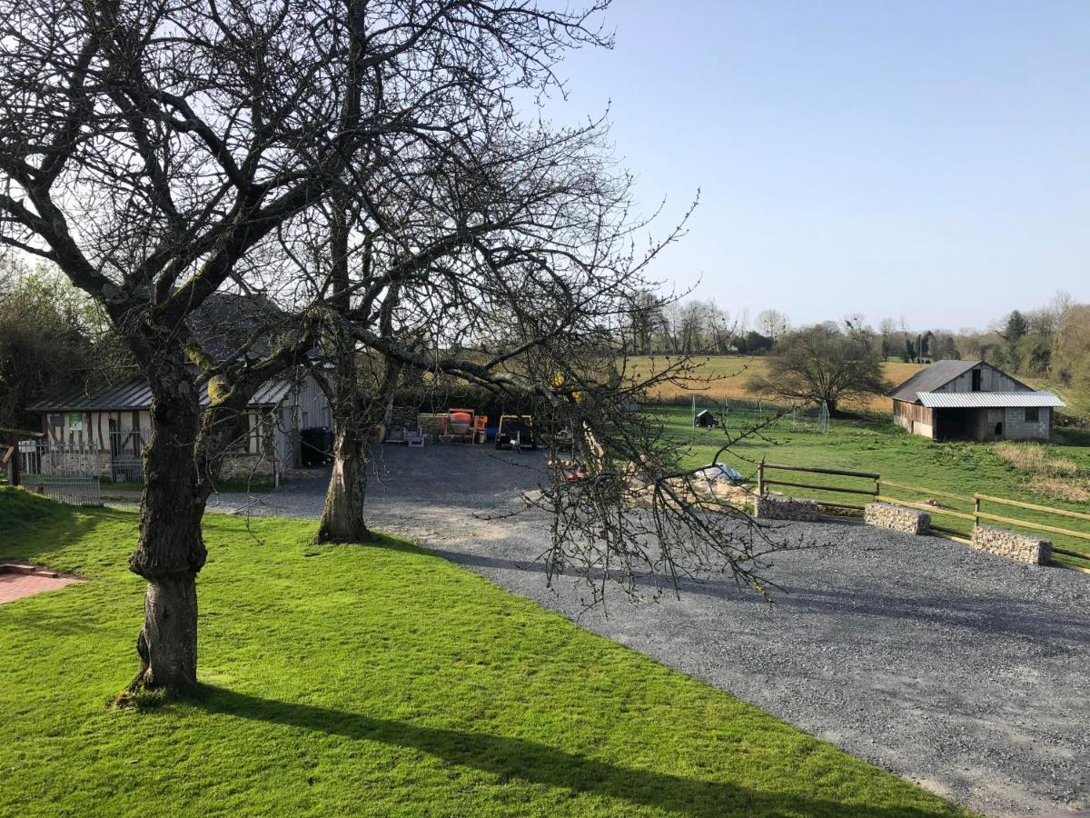 L'Etable Aux Gites Du Val Genneville Bagian luar foto