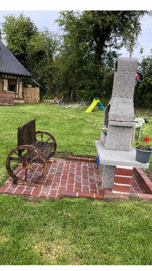 L'Etable Aux Gites Du Val Genneville Bagian luar foto